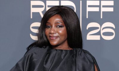 Genevieve Nnaji in a black sculptural two-piece at the Red Sea Film Foundation Women in Cinema gala, Cannes 2026