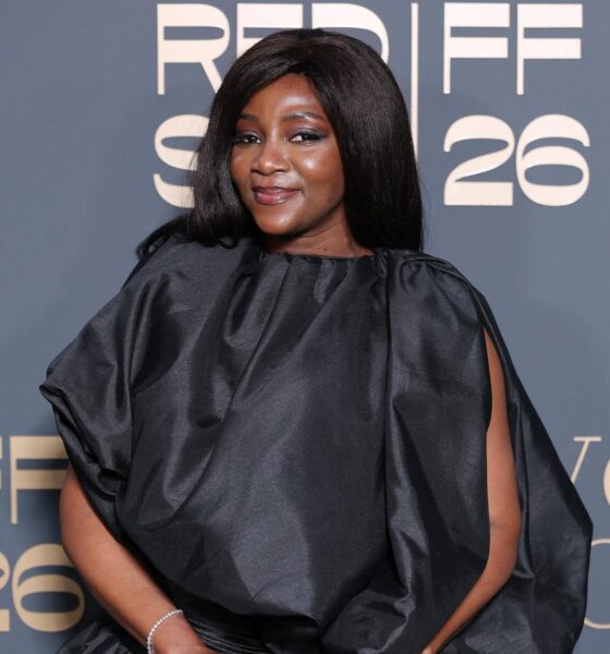 Genevieve Nnaji in a black sculptural two-piece at the Red Sea Film Foundation Women in Cinema gala, Cannes 2026