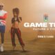 Official promotional artwork for Future and Tyla’s FIFA World Cup 2026 anthem "Game Time," produced by Cirkut.