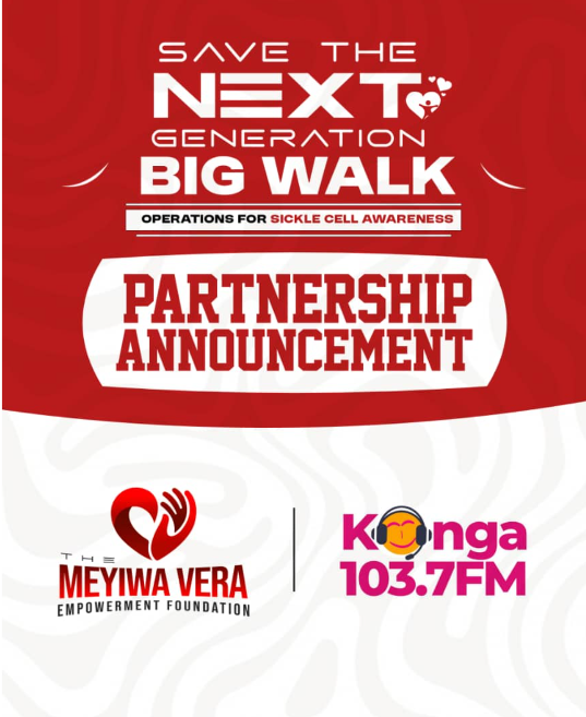 Konga103.7FM Partners Meyiwa Vera Empowerment Foundation and OGWA Studios to Promote Sickle Cell Awareness
