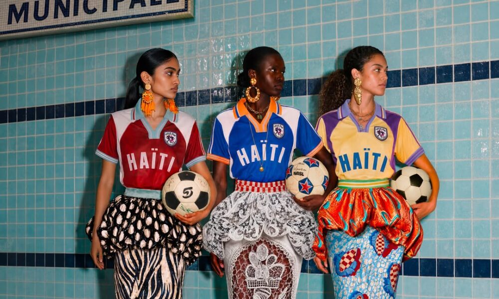 Fashion Forward: Stella Jean Transforms Haiti's Football Jersey into High Fashion Statement!
