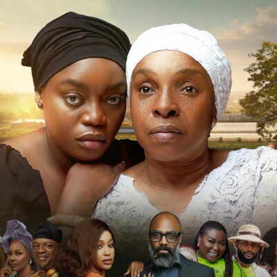 Official movie poster for Remi and Nneoma, a Nollywood film directed by Lyndsey Efejuku, starring Bisola Aiyeola and Liz Benson Ameye, showing in cinemas June 26th, 2026.