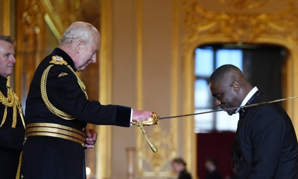 Royal Recognition: Idris Elba Honored by King Charles III with Knighthood!