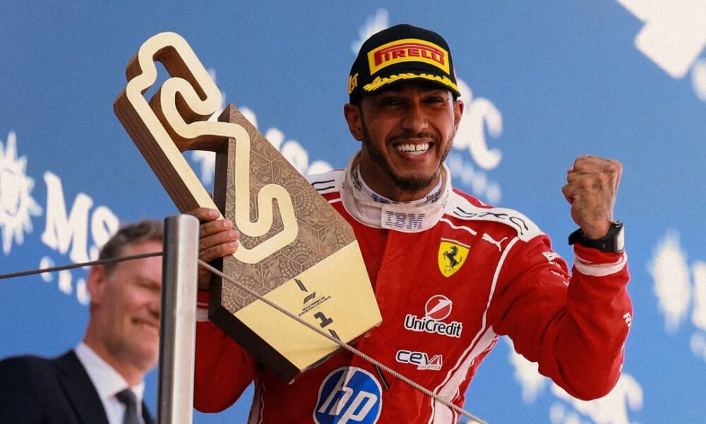 Lewis Hamilton Makes History! Ferrari Star Claims First Victory in Red at Spanish Grand Prix
