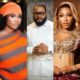 Past Big Brother Naija winners Imisi Ayanwale, Whitemoney Onou, and Mercy Eke.