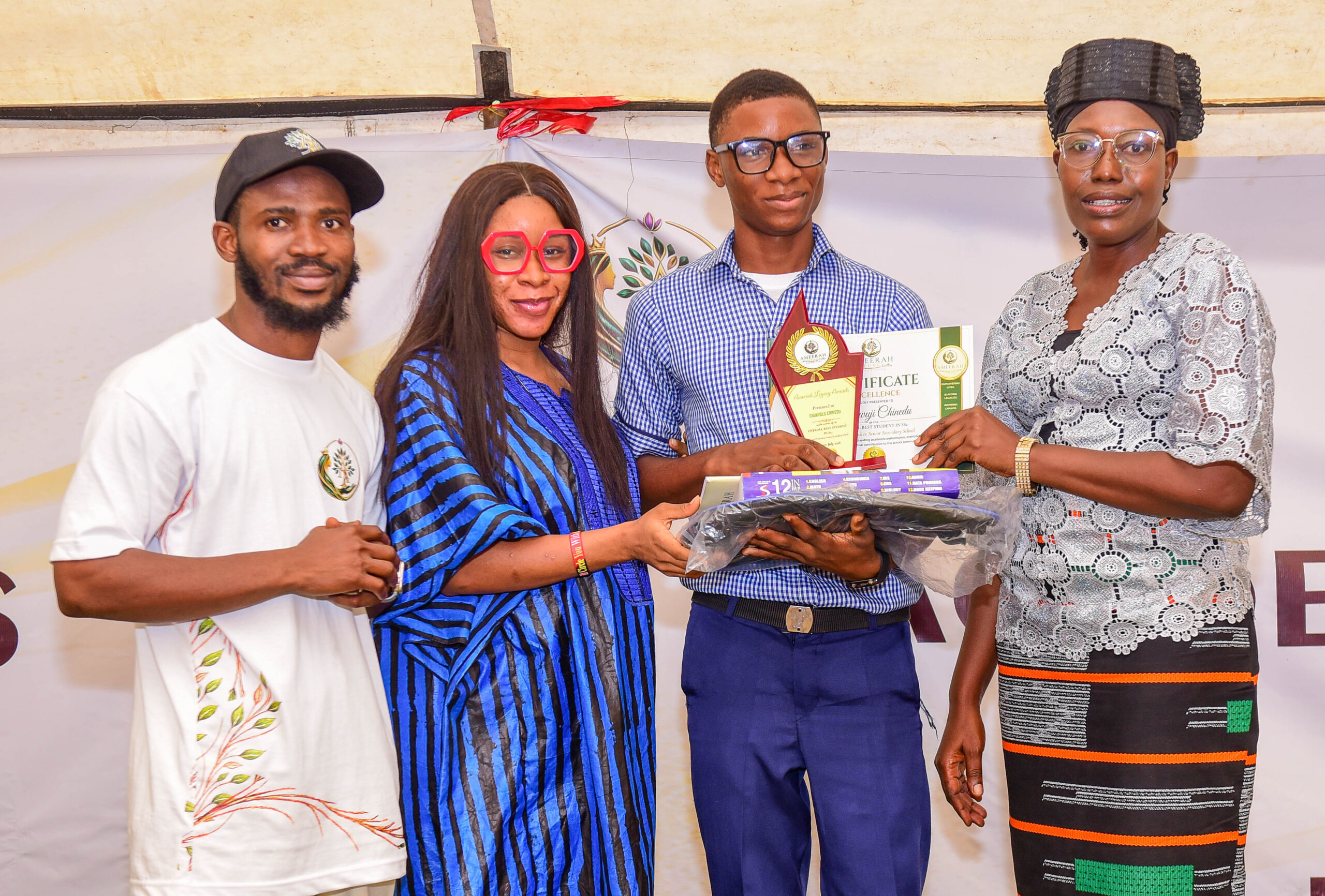Ameerah Legacy Foundation Inaugural Launch: Academic Awards and Free Health Screening to Surulere Public Schools.