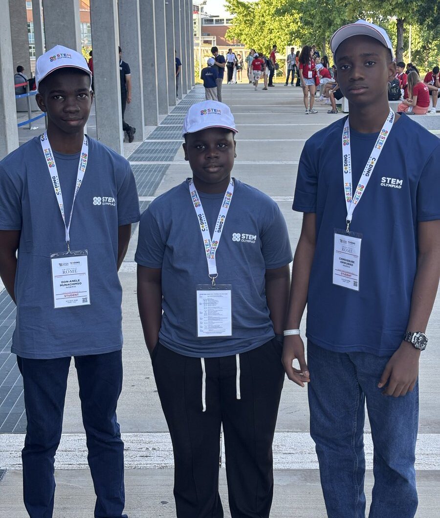 Meet the 3 Brilliant Young Nigerians Representing the Country at the International STEM Olympiad in Rome