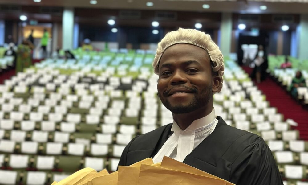 Nigeria's Next Big Thing: Israel Adekunle Dominates Law School Class of 2026