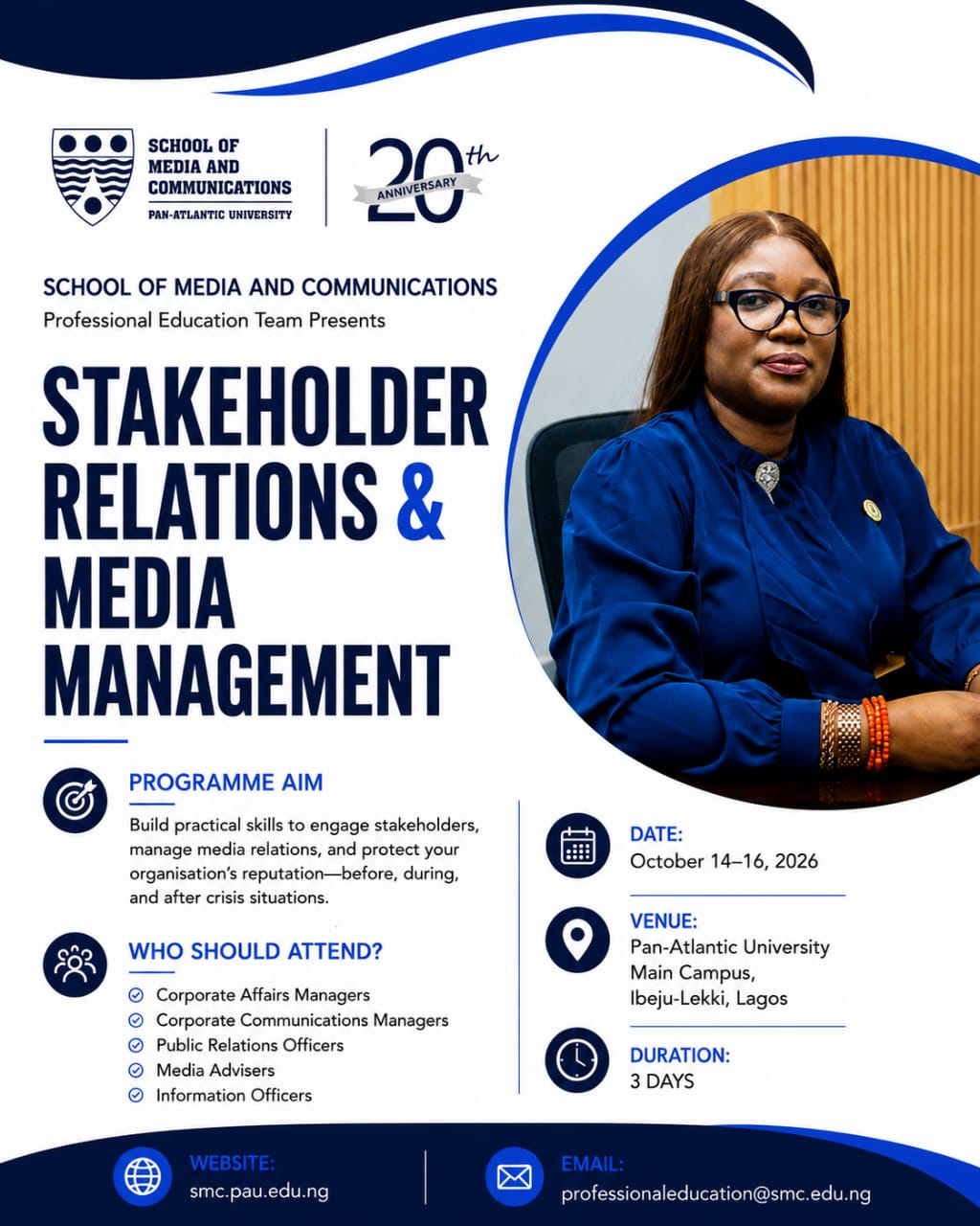 PAU School of Media And Communications Sets to Hold Stakeholder Relations and Media Management Programme
