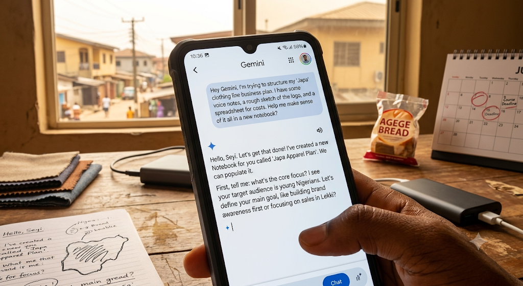 Five Ways to Build Your Side Hustle in Nigeria with Gemini