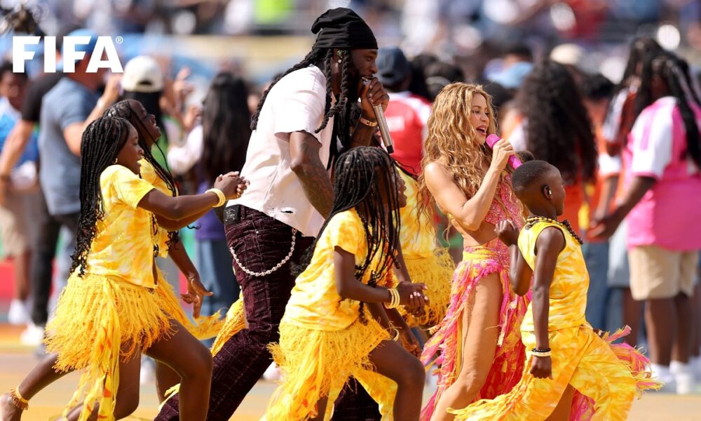 Global Stars Electrify World Cup Final: Burna Boy, Shakira & Ghetto Kids Take Halftime Stage!