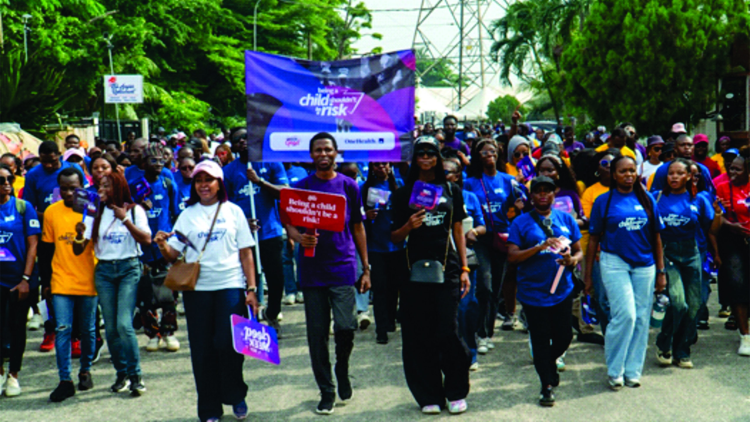 How 700+ AXA Mansard Employees Took Child Protection To The Streets