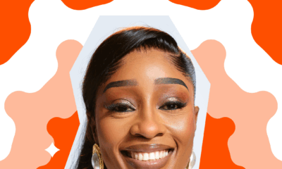 Sheba smiling in official Big Brother Naija Season 11 graphic announcing her as Week 2 Head of House.