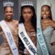 Romanda Hombir (Miss World South Africa 2026), Fatoumata Diop (Miss World Senegal 2026), and Tamunosoye Karibi-George (Miss World Nigeria 2026) in official crowns and sashes.