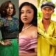 Split poster featuring Kate Henshaw, Linda Ejiofor-Suleiman, and Gideon Okeke starring in Bobo Omotayo's London Life Lagos Living stage play.