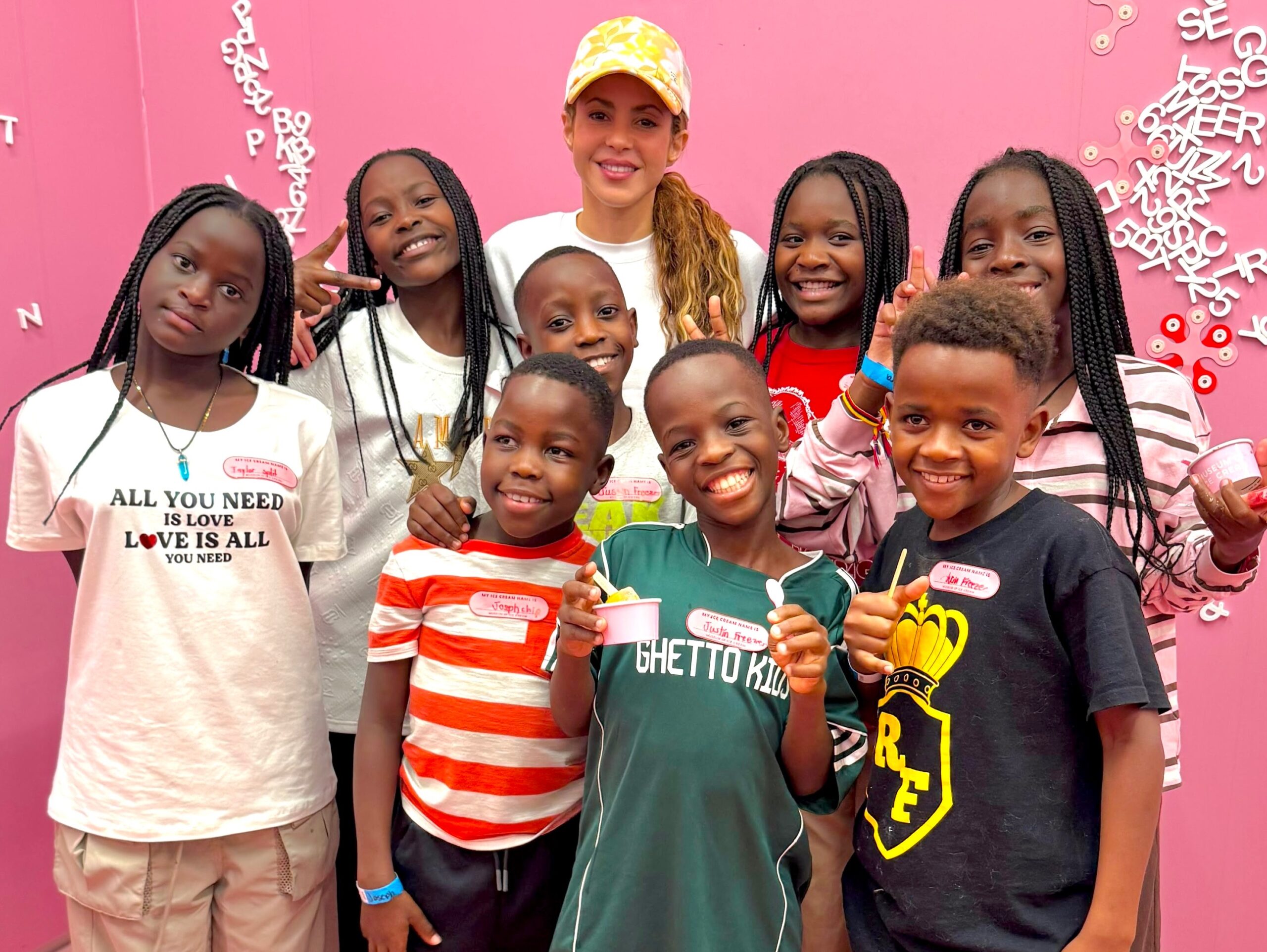 Shakira Says She Loves Uganda’s Ghetto Kids “Like They Are Children of My Own”
