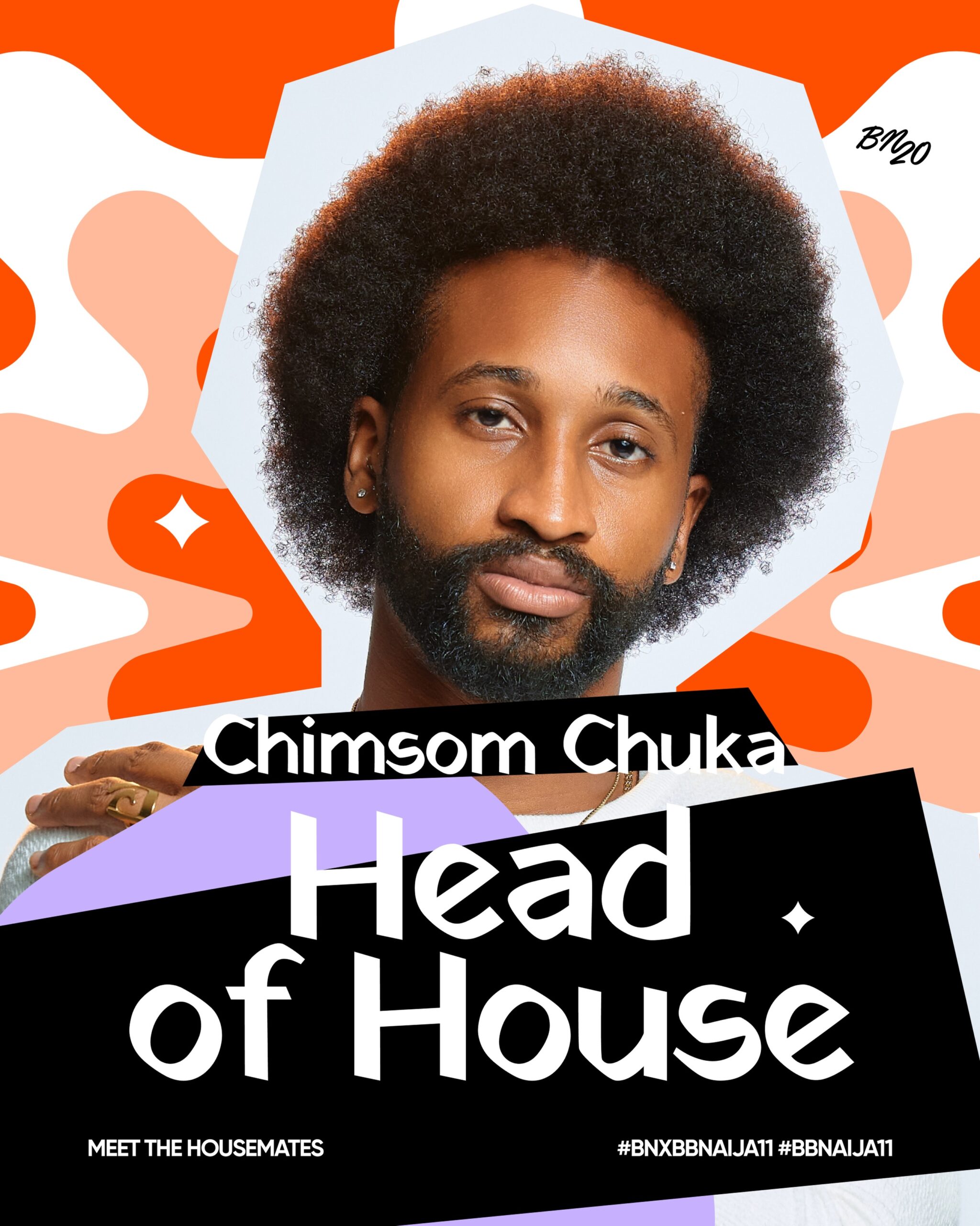 Chimsom Chuka announced as Big Brother Naija Season 11 Week 5 Head of House for the second time