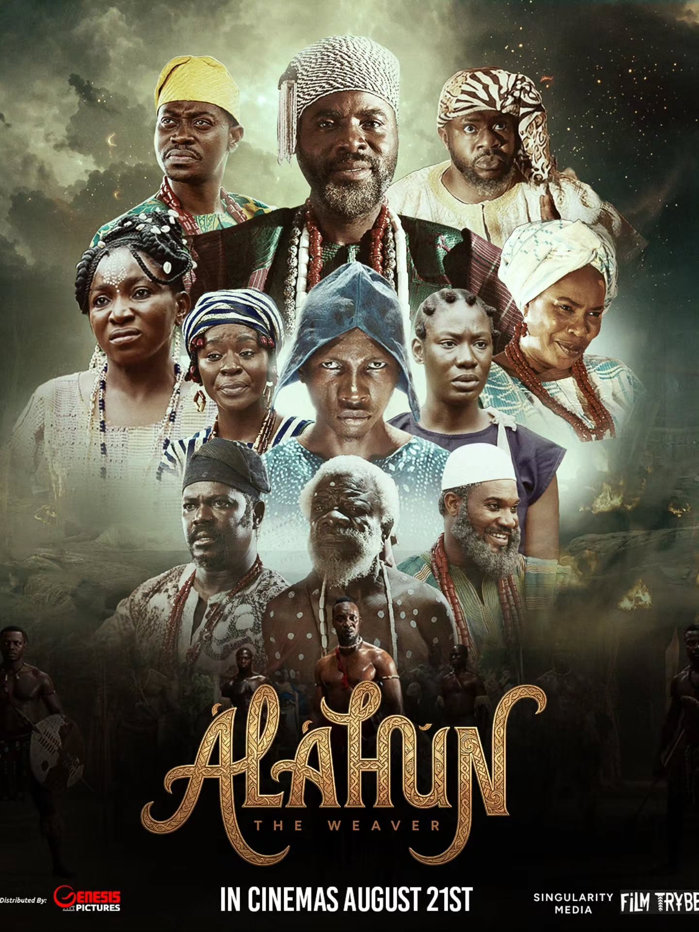 “Alahun: The Weaver” Brings Odunlade Adekola, Tomi Ojo, Moshood Fattah & Omowunmi Dada Together in One Epic Film