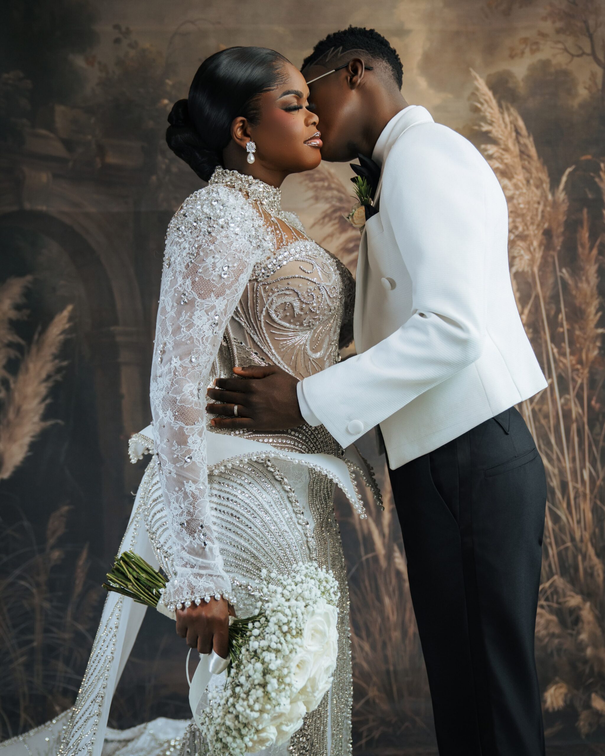 Jarvis and Peller Just Gave Us One of the Most Beautiful White Wedding Looks of the Year