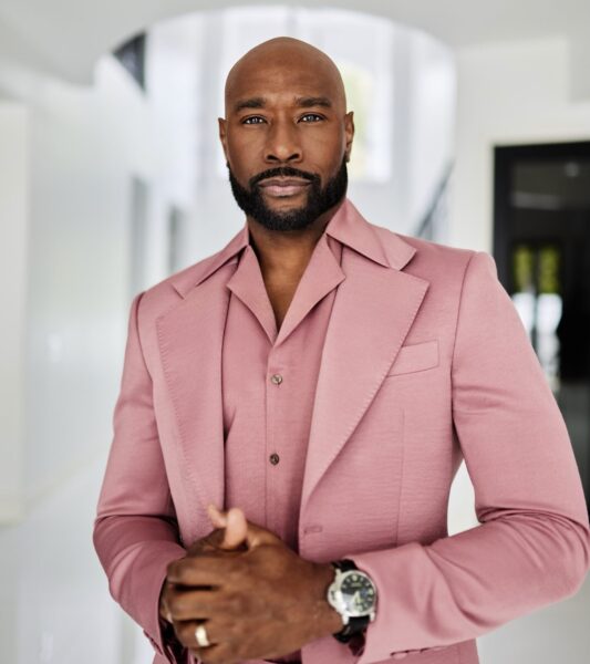 Morris Chestnut Just Made Rose Pink the Colour Every Stylish Man Should Try
