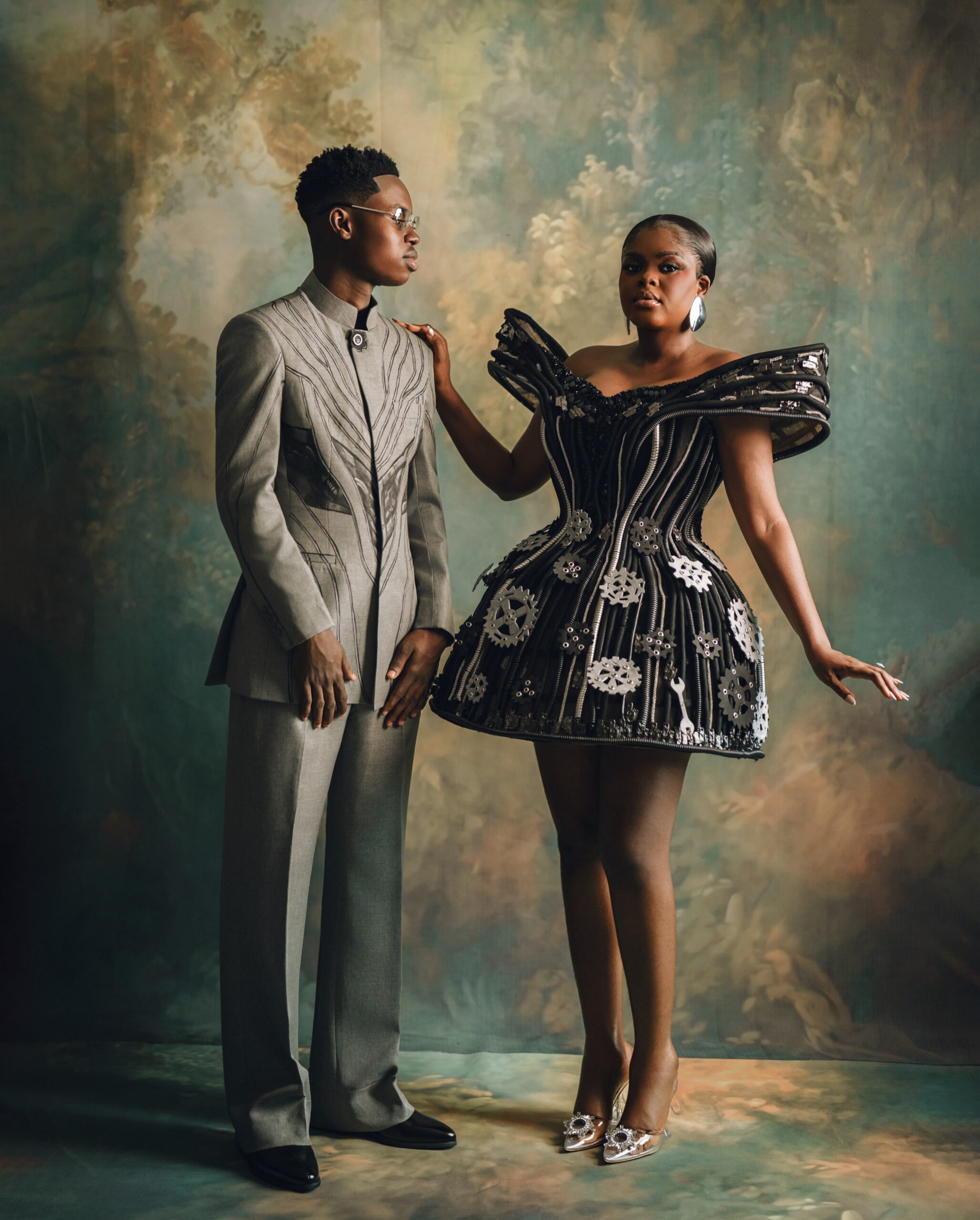 Jarvis Said Human AI and Turned Her Wedding Reception Dress into Wearable Art