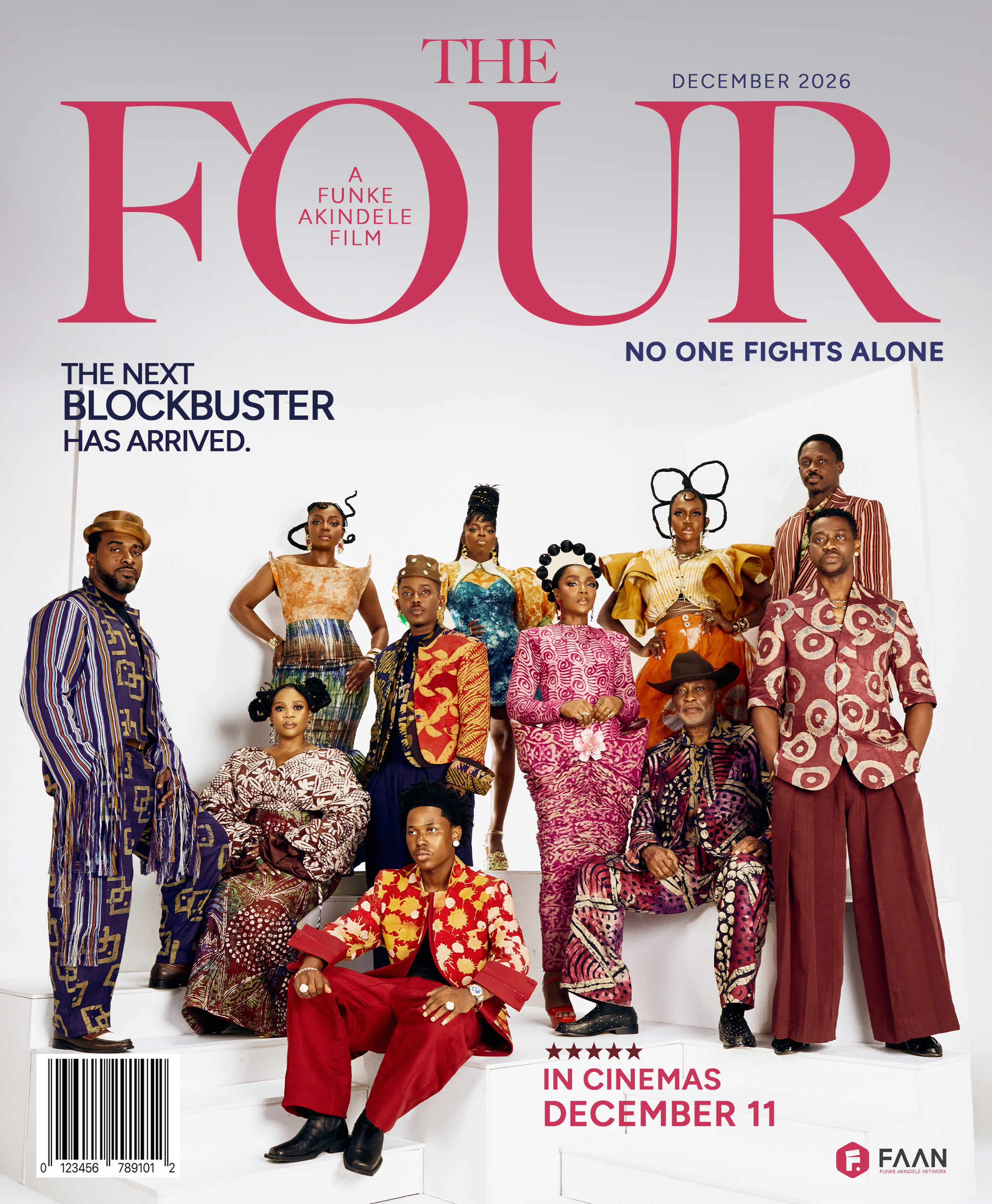 Funke Akindele’s Next Big-Screen Adventure Is Here! Meet The Four, Coming December 11