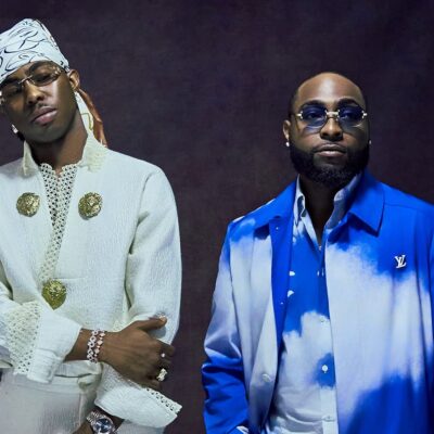 FOLA and Davido on set for "B4 B4" video shoot.