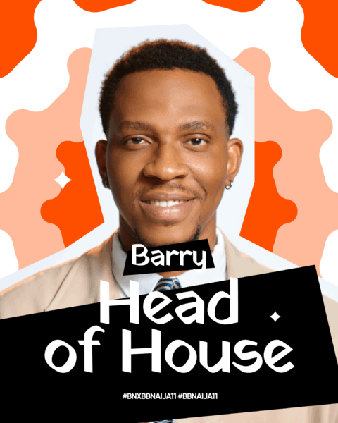 BBNaija Season 11: Barry Wins Head of House, Becomes First Finalist & Saves Aikou