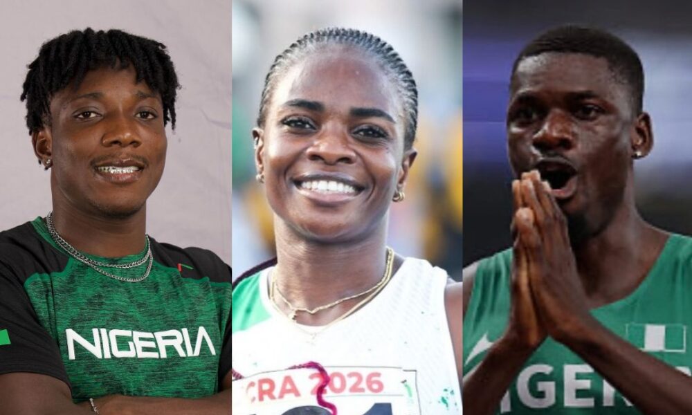 Tobi Amusan, Kayinsola Ajayi, Ezekiel Nathaniel & 3 Relay Squads Book Tickets for Beijing 2027