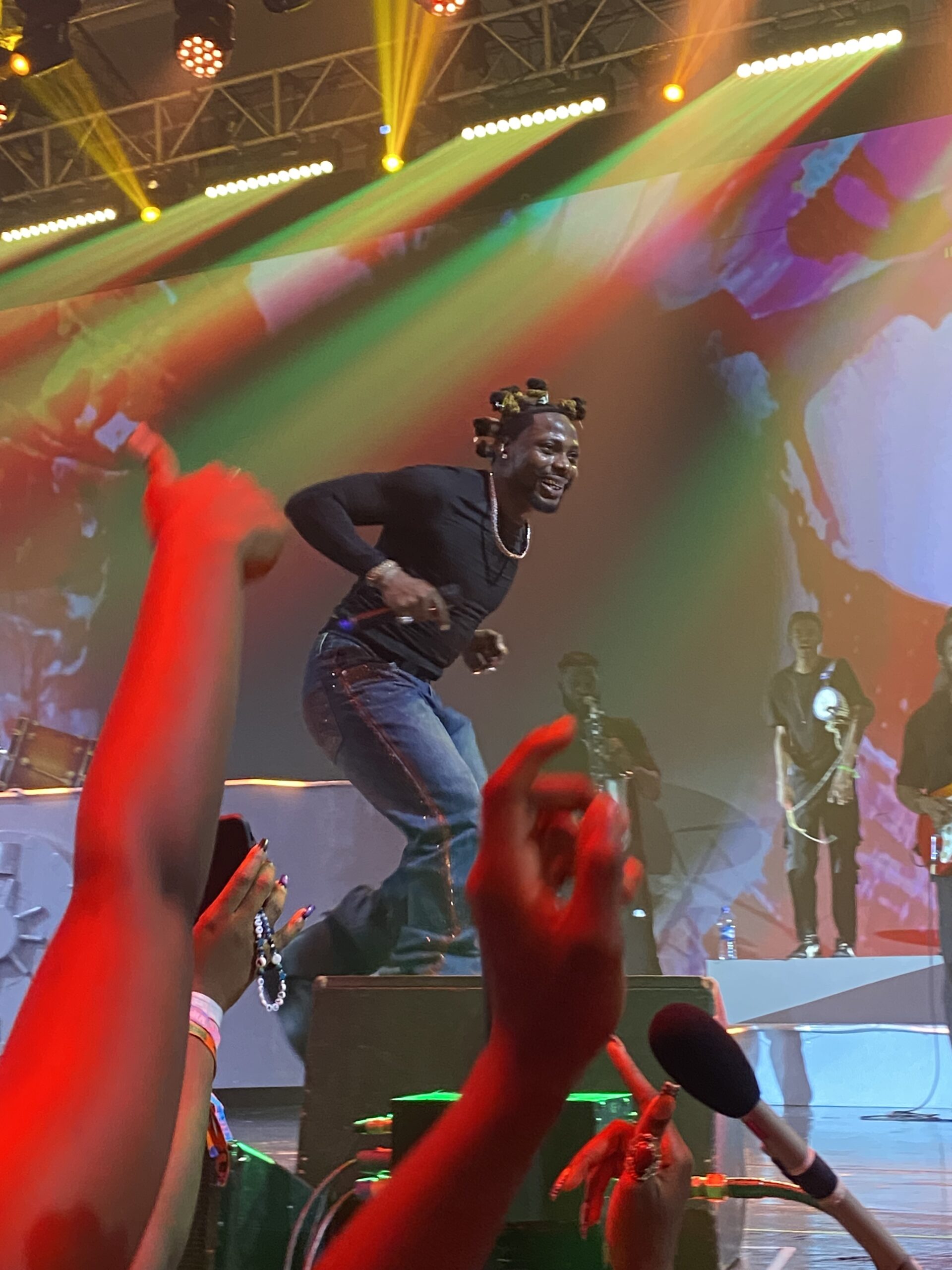 Asake in 2023 performing at Flytime Fest. Photo by Ahmad Adedimeji Amobi
