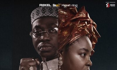 Official promotional poster for Black Market featuring Lateef Adedimeji, Linda Ejiofor-Suleiman, and ensemble cast