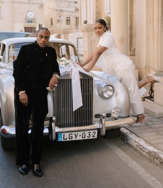 L.A.X and Ella Are Legally Hitched! See Their Stylish Civil Wedding Looks in Malta