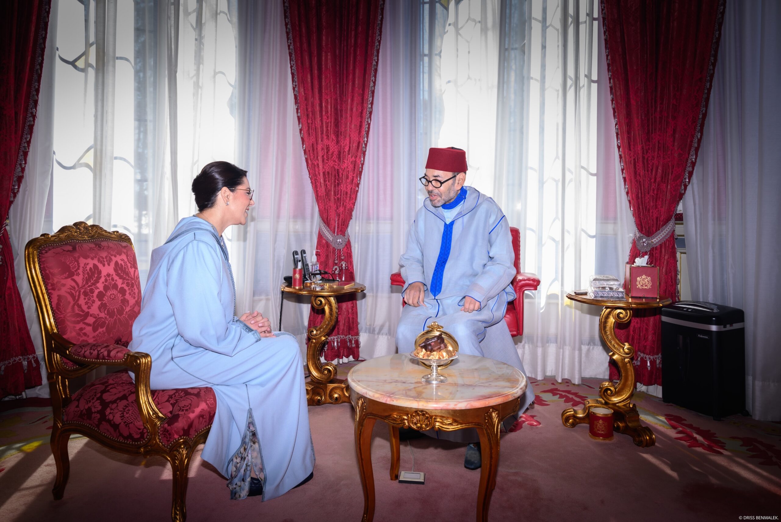 Fatima Ezzahra El Mansouri King Mohammed VI Royal Audience
