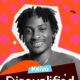 Big Brother Naija Season 11 housemate Keivo smiling in a monochrome photo overlay