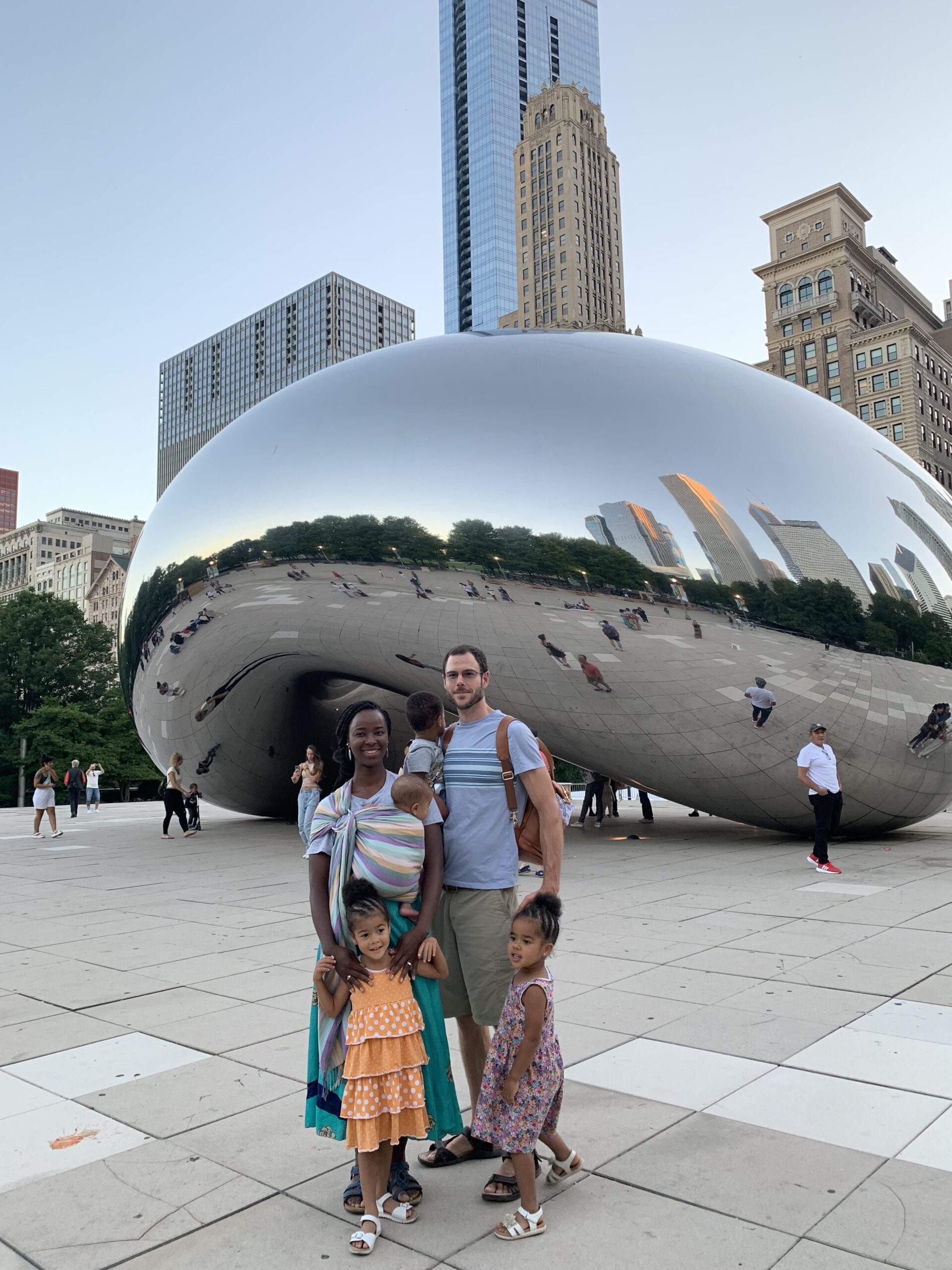 Pablo and Aanu in the United States