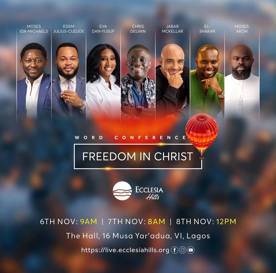 Mark Your Calendars! Ecclesia Hills Church Announces 6th Ecclesia Word Conference, “Freedom in Christ”