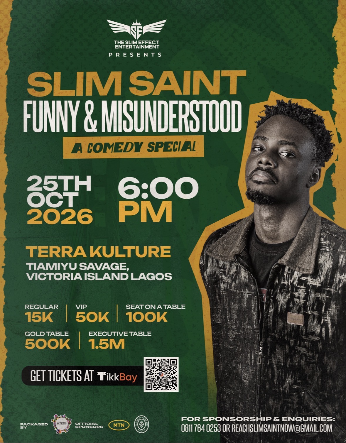 Mark Your Calendars: Slim Saint’s ‘Funny & Misunderstood’ Comedy Special Holds This Sunday