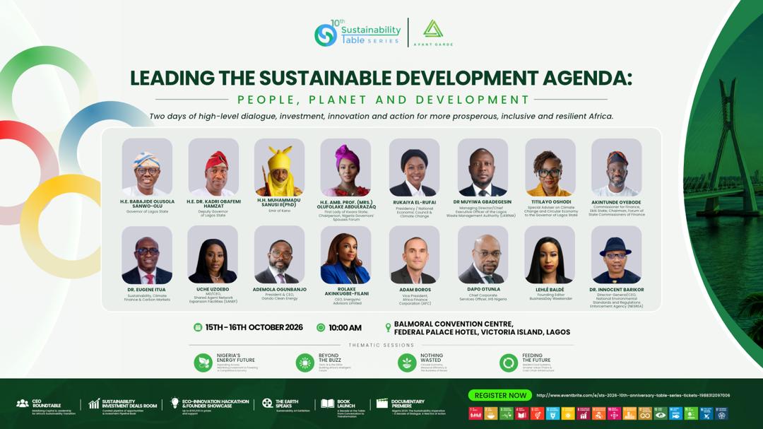 Emir of Kano to Lead Sustainability Leaders at STS’ 10-Year Milestone in Lagos