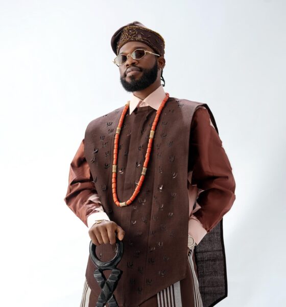 Actor and comedian Broda Shaggi posing for a portrait.