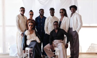 Clarissa film cast including Sophie Okonedo, David Oyelowo, India Amarteifio, Toheeb Jimoh, and directors Arie and Chuko Esiri at Cannes Film Festival.