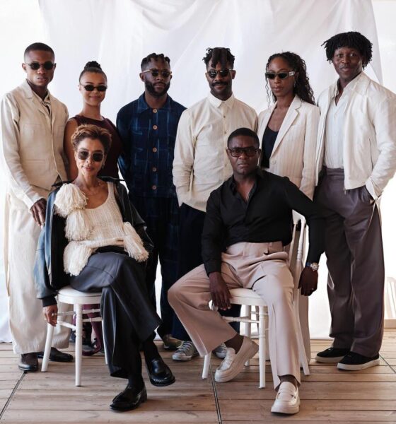 Clarissa film cast including Sophie Okonedo, David Oyelowo, India Amarteifio, Toheeb Jimoh, and directors Arie and Chuko Esiri at Cannes Film Festival.