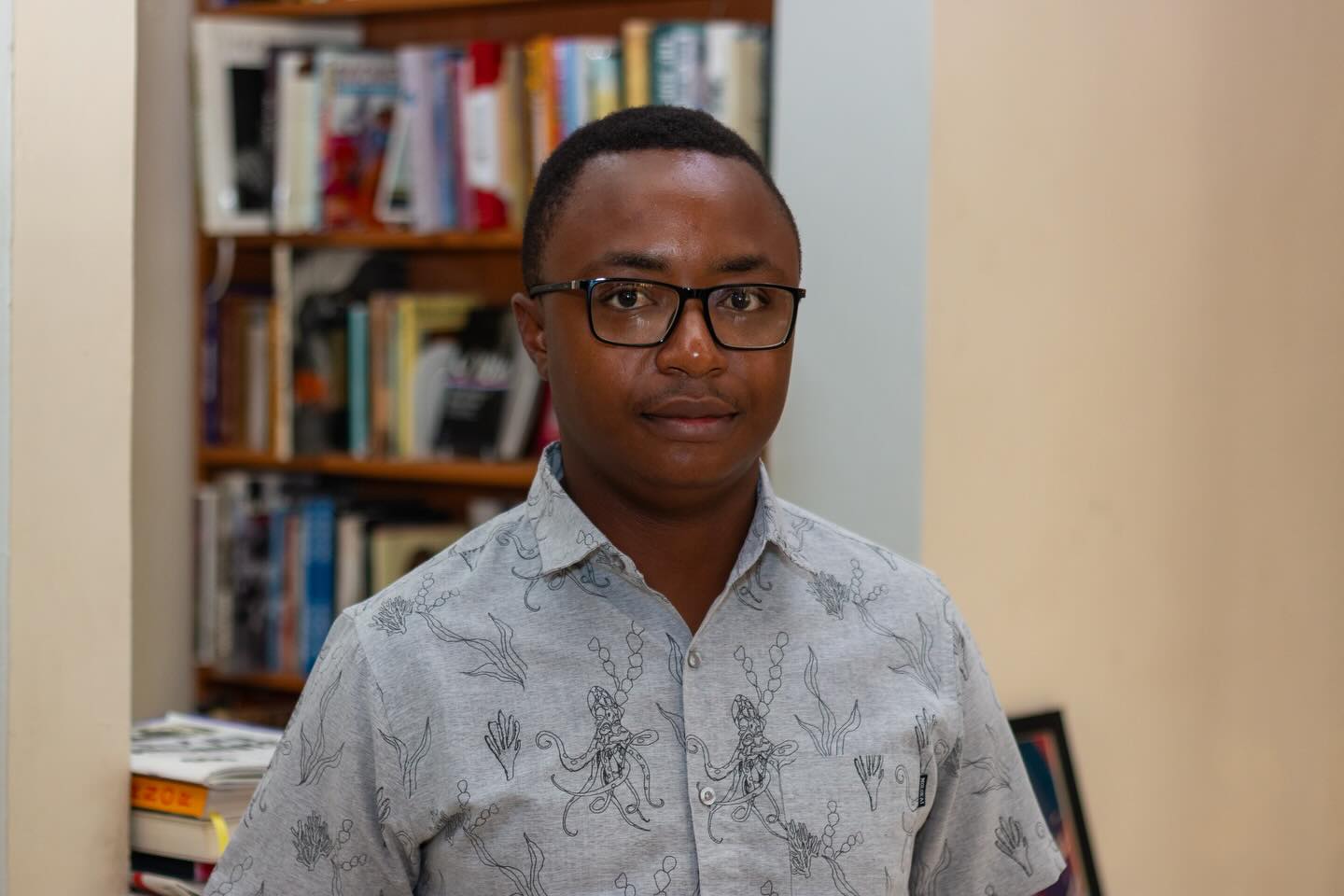 Zimbabwean writer Simbarashe Steyn Kundizeza, winner of the 2026 Caine Prize for African Writing for his short story The Blue Fighter.