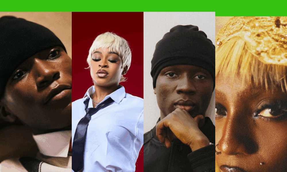 Solana, Firstklaz, Abefe & KW33N B: Four Artists Projected to Shape Afrobeats